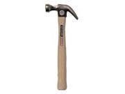 Vaughan D016 16 Oz 13 Smooth Face Claw Hammer Wood Handle