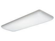 Lithonia Lighting White 4 White 4 Bulb T8 Fluorescent Ceiling Fixture