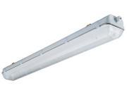 Lithonia Lighting White 4 Enclosed Wet Light Fluorescent Fixture