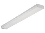 Lithonia Lighting 3348 4 White 2 Bulb T8 Fluorescent Ceiling Fixture