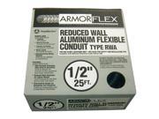 Southwire 55082121 1 2 X 25 Armor Flex® Reduced Wall Flexible Aluminum Condui