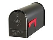 Solar Group E11B Black Elite Premium Steel Mailbox