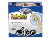 50 14 3 Locking Extension Cord with Reinforced Blades and Heavy Duty Strain Rel