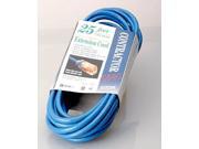 Coleman Cable 02367 06 25 16 3 Blue Hi Visibility Low Temp Outdoor Extension Cord