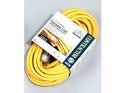 Coleman Cable 01799 100 10 3 Yellow American Contractor™ Outdoor Extension Cord