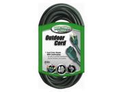 Coleman Cable 02356 05 40 16 3 Green 3 Conductor Vinyl Outdoor Landscape Extension Cord