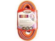 Coleman Cable 02548 3V 50 12 3 Stripes™ Outdoor Extension Cord