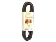 Coleman Cable 02210 15 16 2 Black Vinyl Outdoor Extension Cord