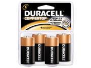 DURACELL PROCTOR AND GAMBLE 4 Count C Cell Duracell® Coppertop Alkaline Batteries