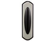 Heathco SL 6203 BK Black Satin Nickel Doorbell