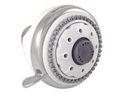 Plumb Craft Waxman 8684500 White And Chrome SpraySensations® HydroSpin™ Fixed Showerhead