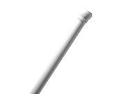 Zenith 804WW White TwistTight™ Swirl Tension Shower Rod