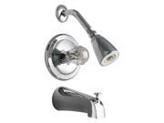 LDR 011 7100 Chrome Tub Shower Single Handle Faucets