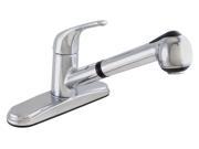 LDR 952 10345CP Single Handle Exquisite Low Lead Kitchen Faucet Chrome