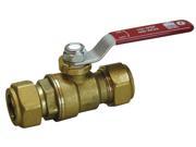 Mueller Industries 107 024NL 3 4 Low Lead Compression Ball Valve