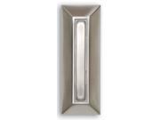 Heathco 750 SN Satin Nickel Finish Slim Line Doorbell