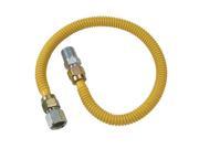 Cobra Plumbing CSSD54 48P 48 Stainless Steel Gas Heater Connector