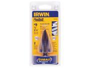 Irwin Tools 9 Unibit® Drill Bit 2 Hole Sizes
