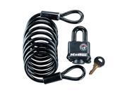 Master Lock 613DAT Padlock Spare Tire Cable