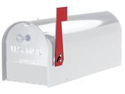 Solar Group TB1W White Tuff Body Mailbox