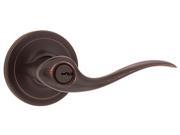 Kwikset Signature Series 97402 541 Venetian Bronze Smartkey Tustin Entry Lever