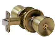 Dexter J54VBYR609 Antique Brass Byron Keyed Entry Knobs