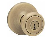 Kwikset 94002-447 Antique Brass Tylo Entry Knob Kwikset 94002-447 Antique Brass Tylo Entry Knob