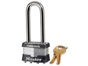 Master Lock 1KALJ 2734 Laminated No. 1 Long Shackle Padlock