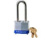 Master Lock 3DLH 1 1 2 No. 3 Long Shackle Laminated Padlock