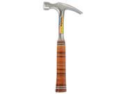 Estwing E16S 16 Oz Straight Claw Leather Handle Hammer