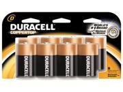 DURACELL PROCTOR AND GAMBLE 8 Count D Cell Duracell® Coppertop Alkaline Batteries