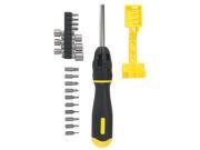 STANLEY TOOLS INC 20 Piece Multi Bit Ratcheting SD Set