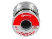 alpha fry AM13955 1 lb 95 5 Spool Lead Free Solid Wire Solder