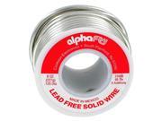 alpha fry AM23955 1 2 lb 95 5 Spool Lead Free Solid Wire Solder