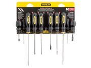STANLEY TOOLS INC 10 Piece Slotted Phillip Screwdriver Set