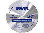 Irwin 11170 10 40T Steel Circular Saw Blades Wood Cutting