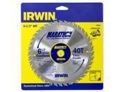 Irwin Marathon 14023 6 1 2 40T Marathon® Cordless Circular Saw Blade