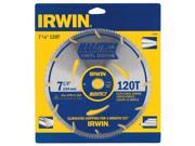 Irwin 11830 7 1 4 120T Circular Saw Blade