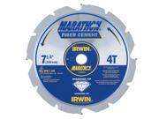 Irwin Marathon 4935473 7 1 4 4T Marathon® Fiber Cement Circular Saw Blade