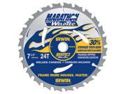 Irwin Marathon 24035 7 1 4 24 TPI Marathon® With WeldTec Circular Saw Blade