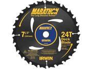Irwin Marathon 14130 7 1 4 24 Tooth Marathon® Portable Corded Circular Saw Blades