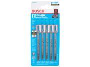 Bosch Power Tools T118BF T Shank Bi Metal Jig Saw 3 5 8 Blades