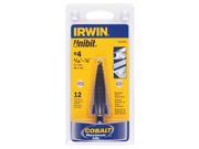Irwin Tools 4 Unibit® Drill Bit 12 Hole Sizes
