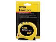 Stanley Hand Tools 30 830 30 LeverLock® Tape Rule