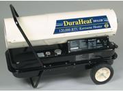 World Marketing DFA 125T 120 000 BTU Kerosene Forced Air Heater With Wheels Handle Kit