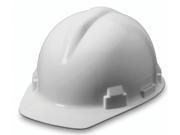 Willson RWS 52004 White Hard Hat With Ratchet Suspension