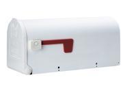 Solar Group PL10W Plastic Rural White Mailbox