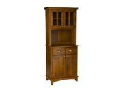 Home Styles 5001 0066 62 Cottage Oak Buffet Server and Cottage Oak Hutch