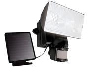 Maxsa 40223 Solar Powered 50 LED Motion Activated Outdoor Security Floodlight Black