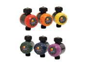 Dramm 6 Piece Display Assorted Colors Colorstorm Watering Timers